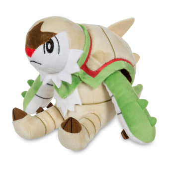 Officiële Pokemon center knuffel Chesnaught grote Pokedoll 23cm (lang)